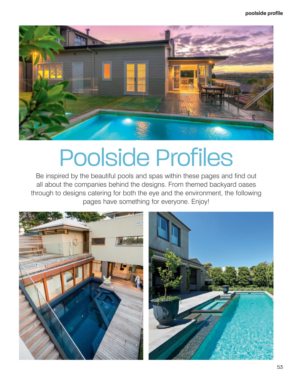 Poolside Preview Pages