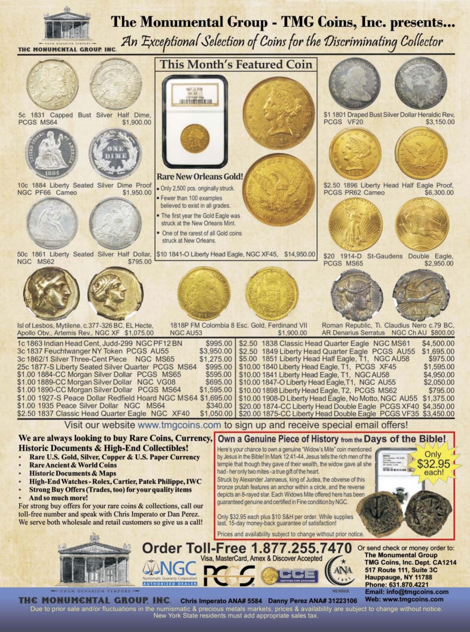 COINage Magazine Preview Pages