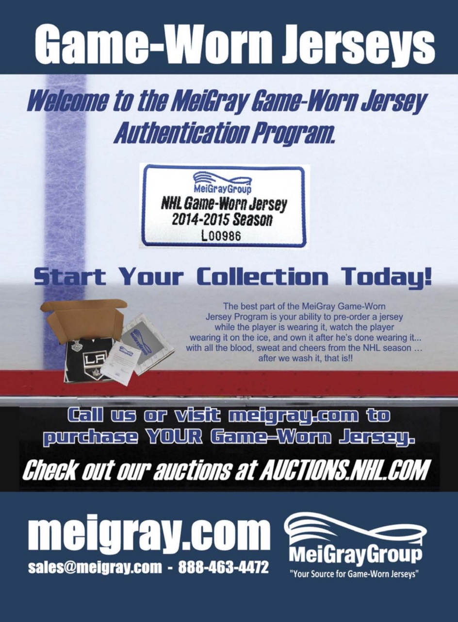 Beckett Hockey Magazine Preview Pages