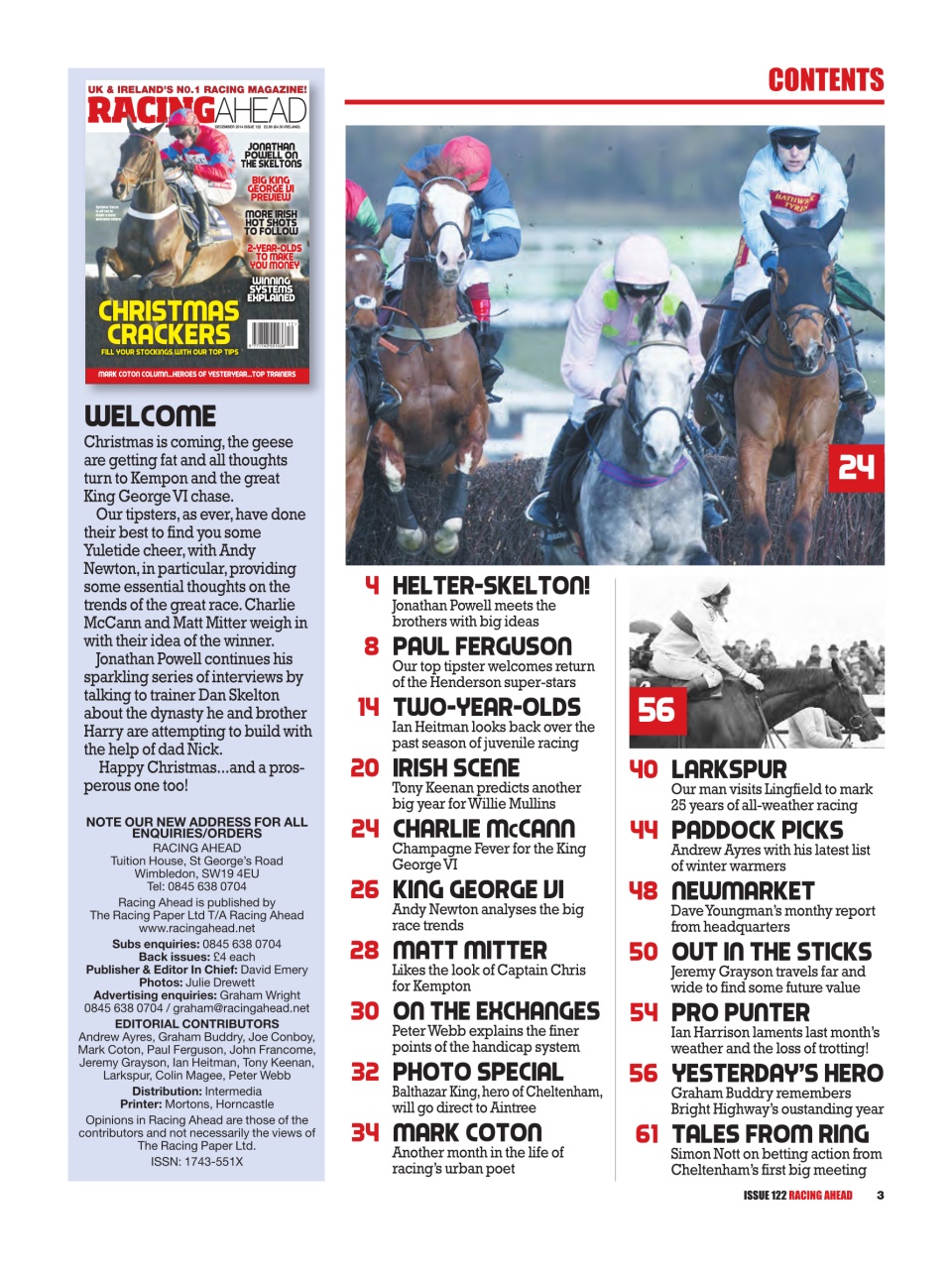 Racing Ahead Preview Pages