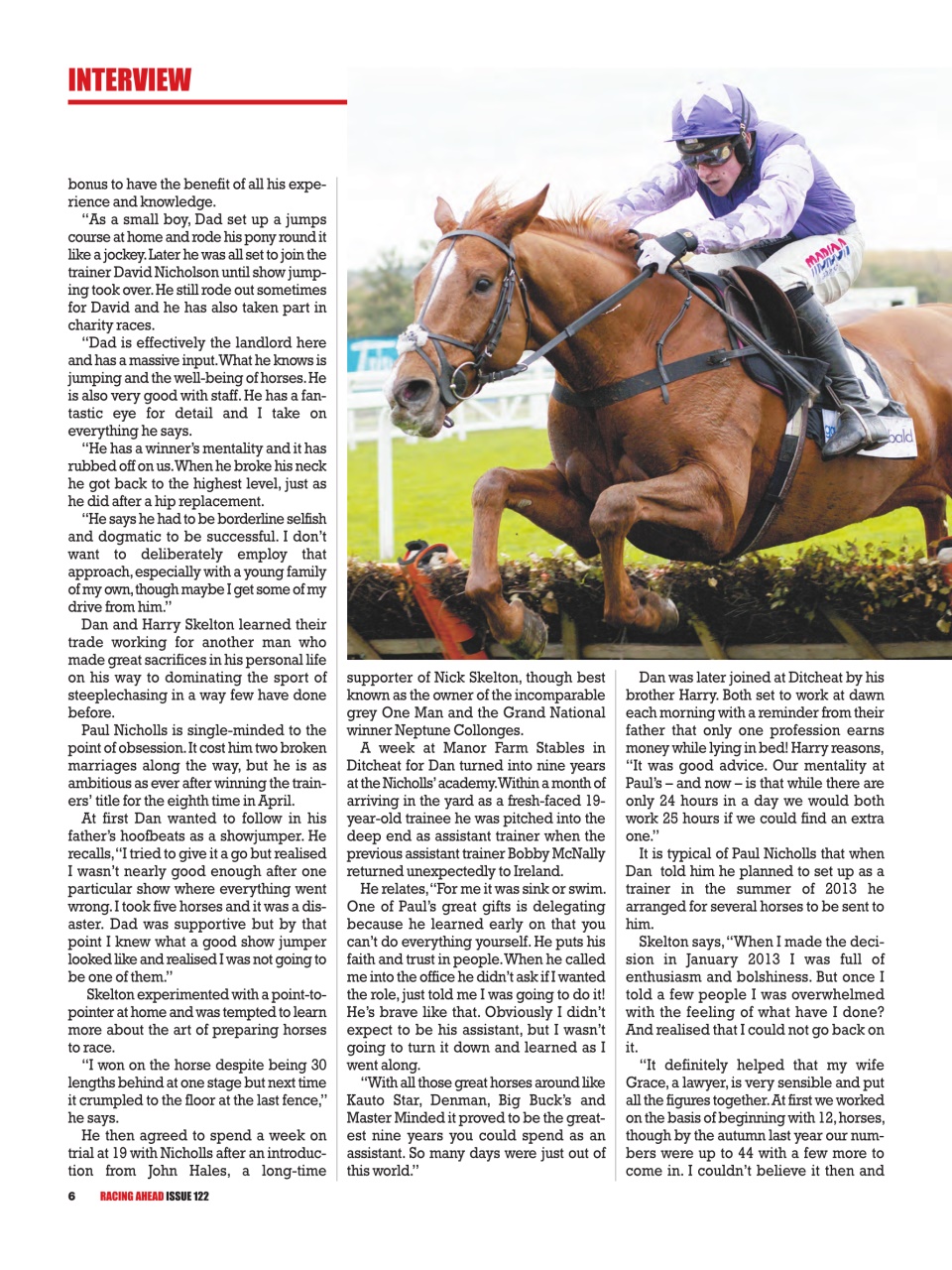 Racing Ahead Preview Pages