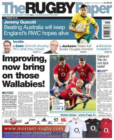 The Rugby Paper issue 23rd November 2014