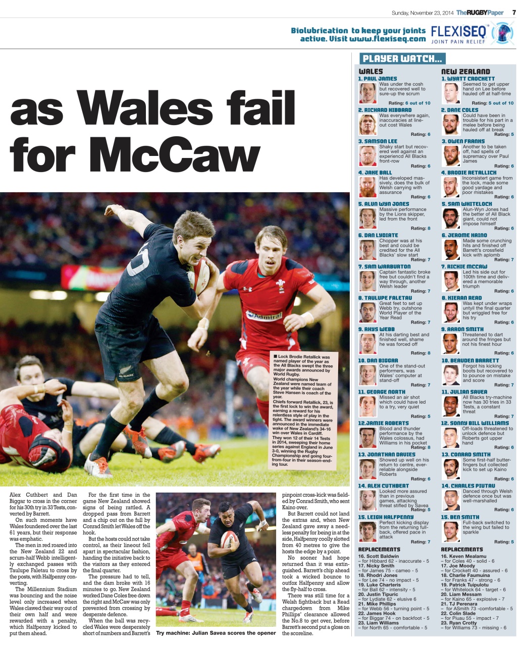 The Rugby Paper Preview Pages