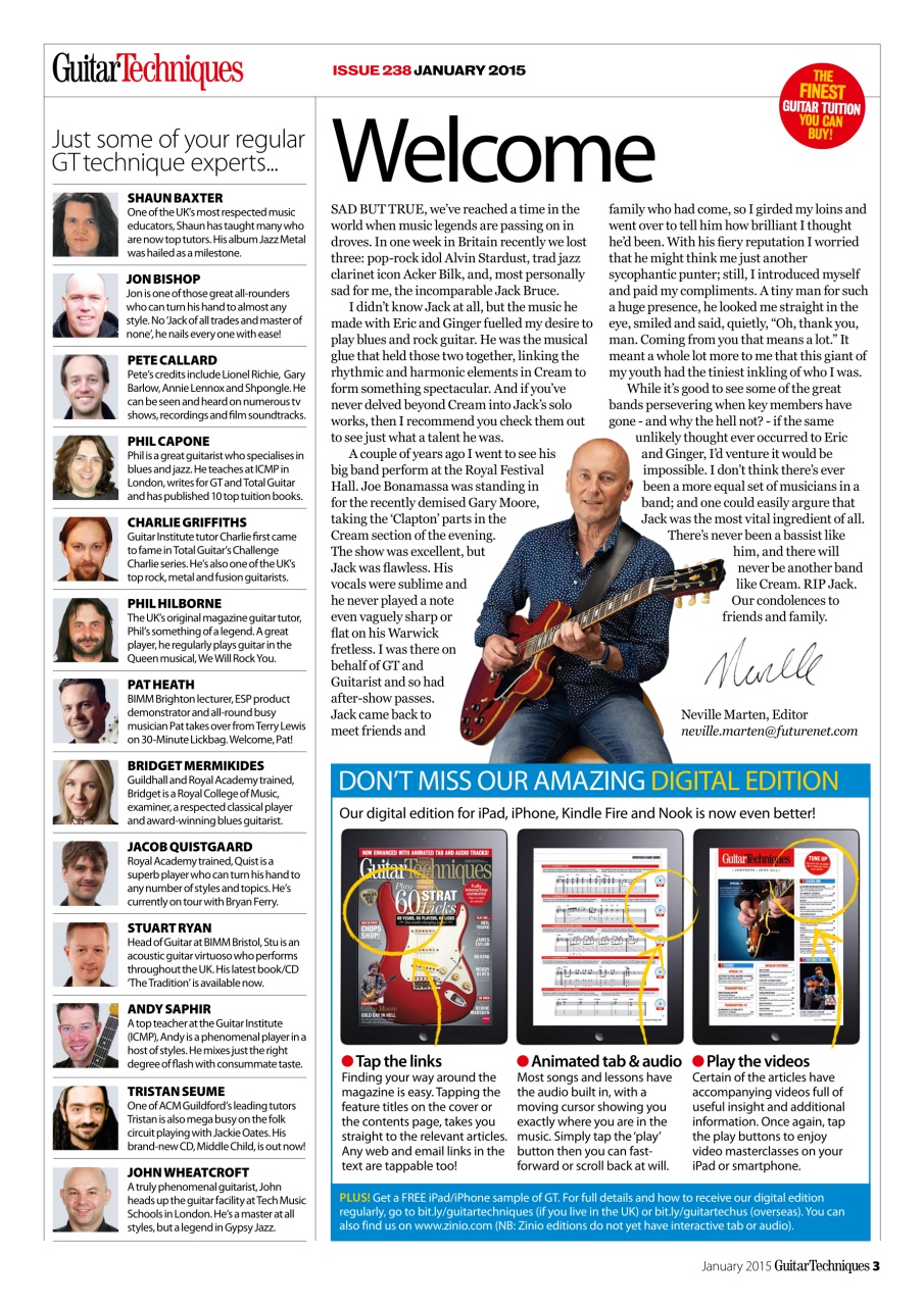 Guitar Techniques Preview Pages