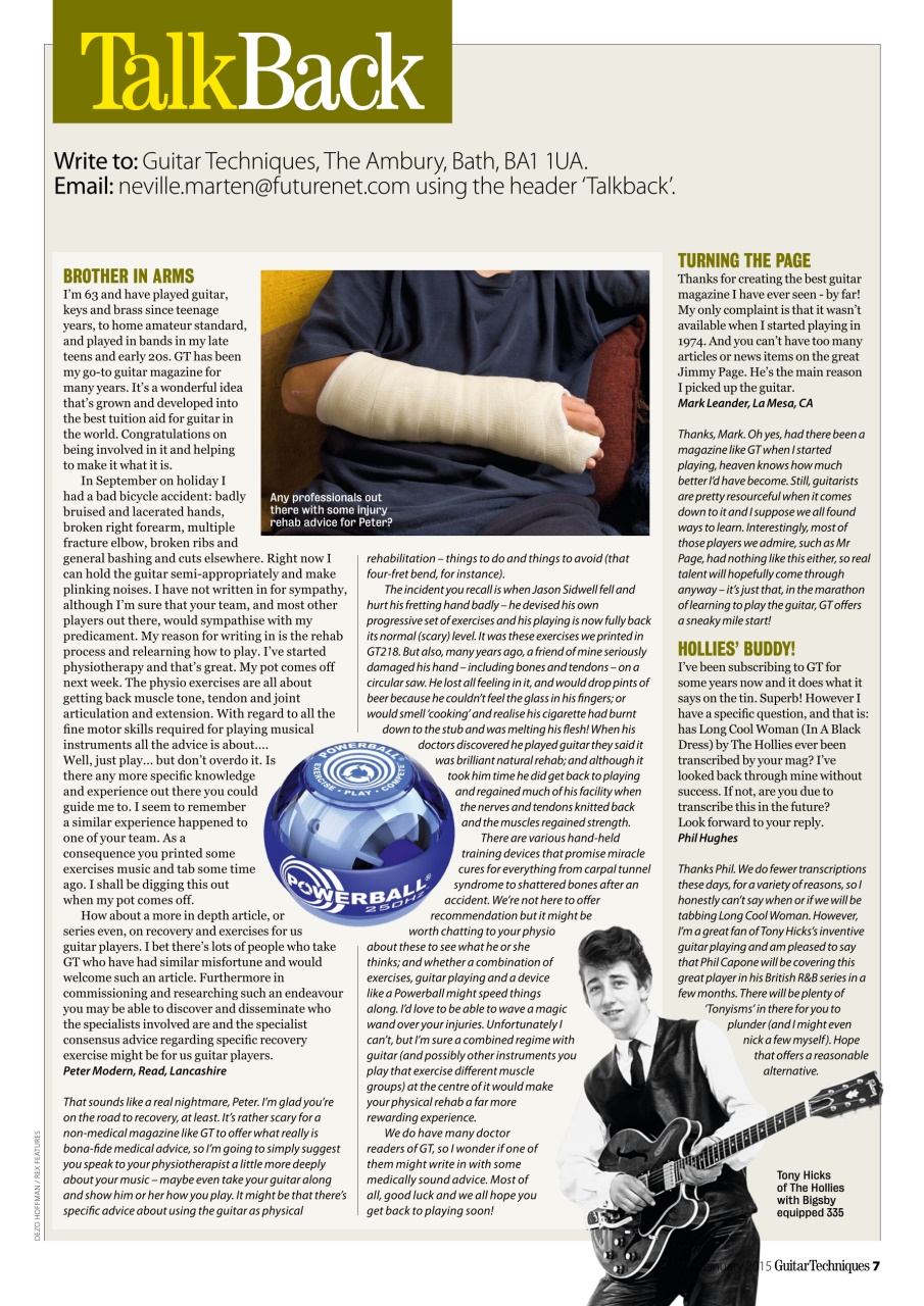 Guitar Techniques Preview Pages