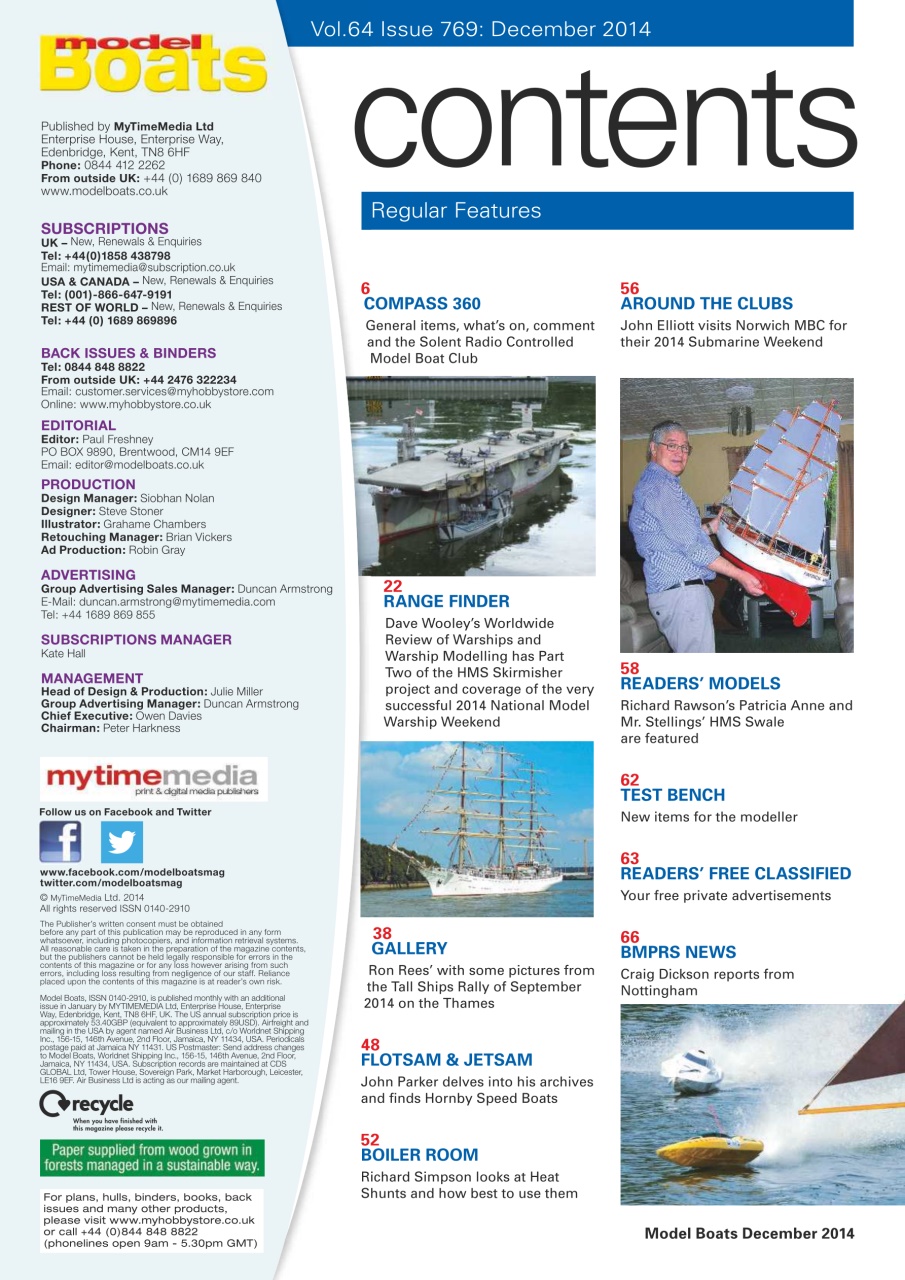 Model Boats Preview Pages