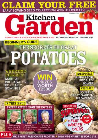 Kitchen Garden Magazine issue January 2015