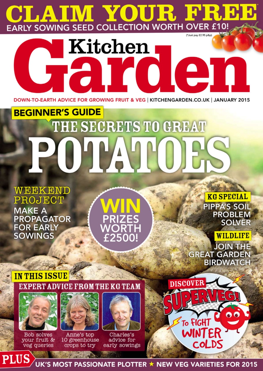 Kitchen Garden Magazine Preview Pages