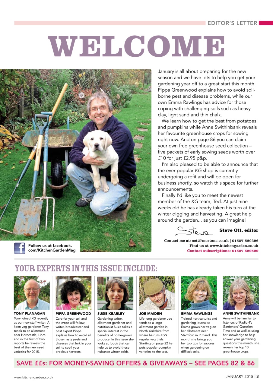 Kitchen Garden Magazine Preview Pages