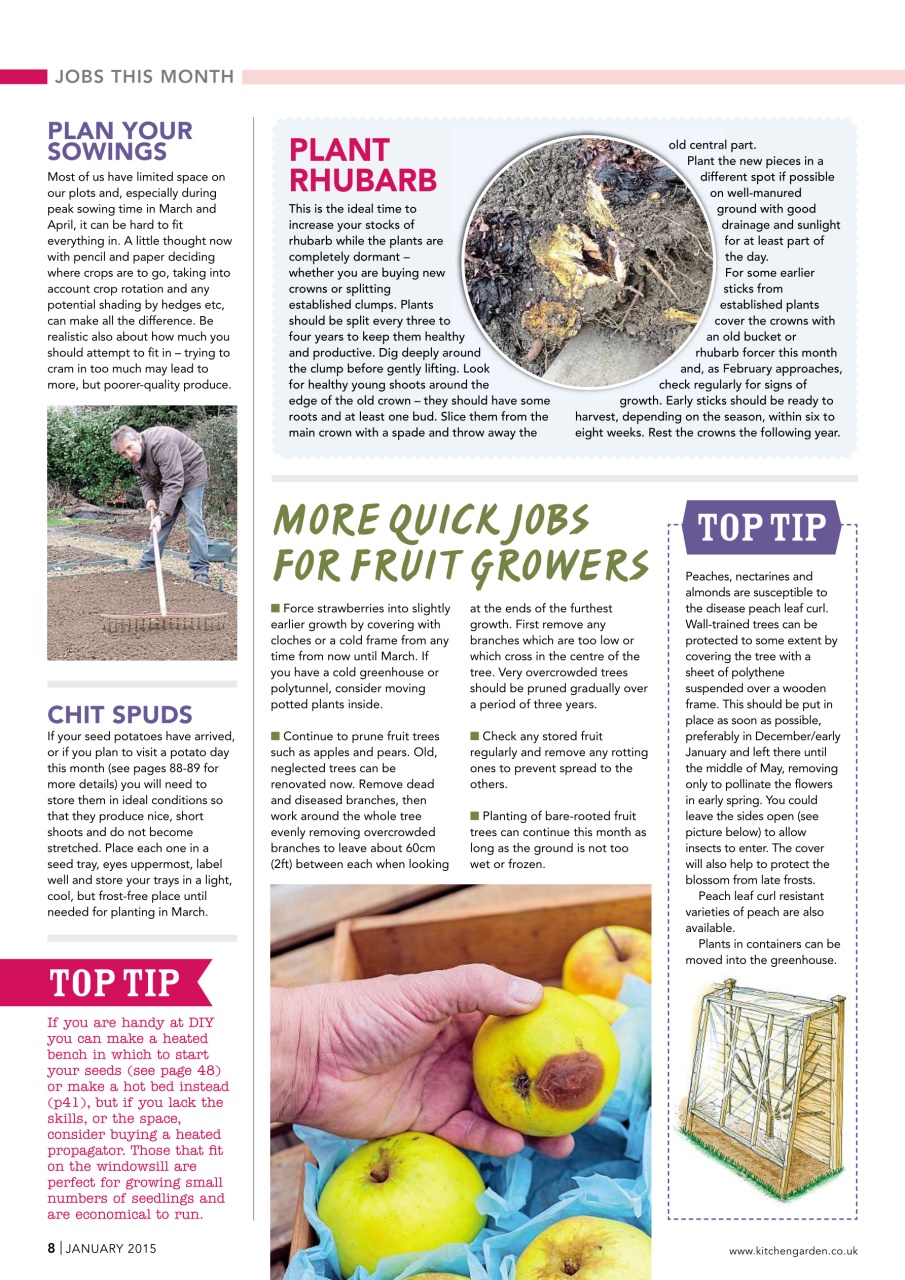 Kitchen Garden Magazine Preview Pages