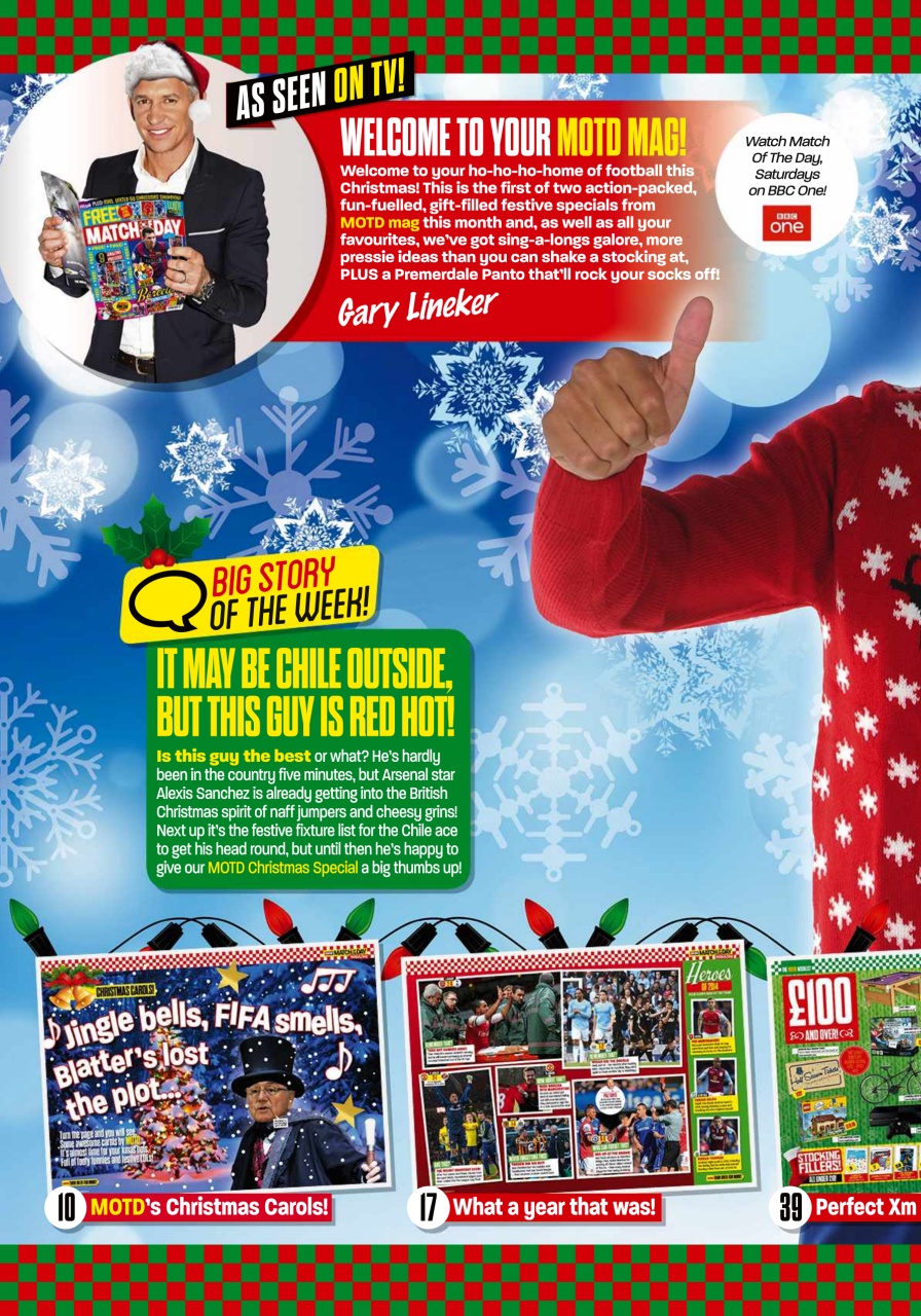 Match of the Day Preview Pages