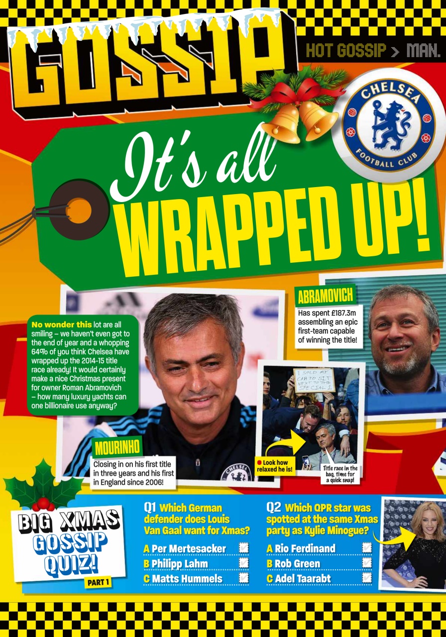 Match of the Day Preview Pages