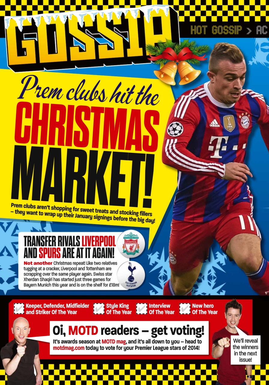 Match of the Day Preview Pages