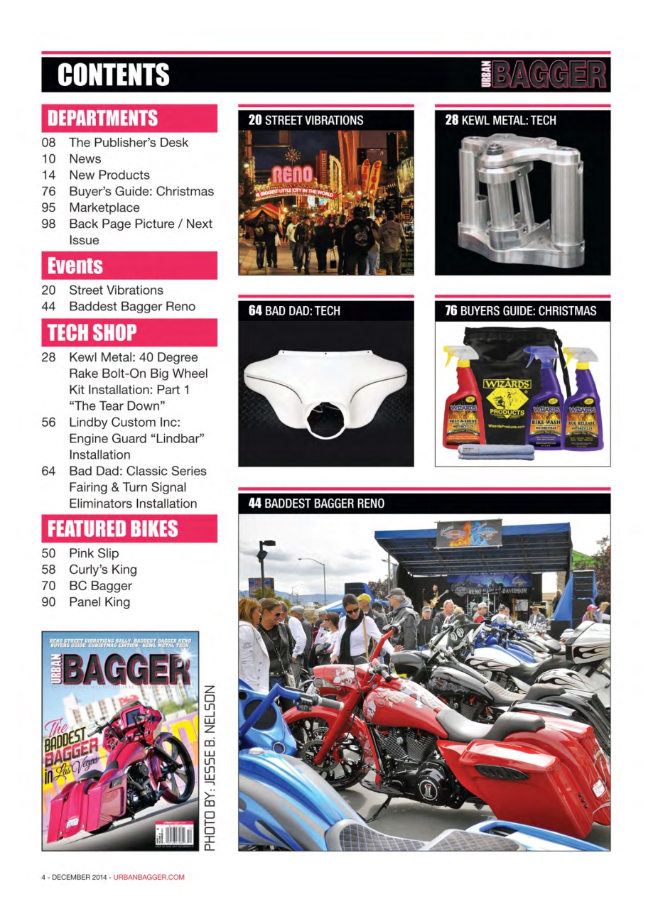 Urban Bagger Preview Pages