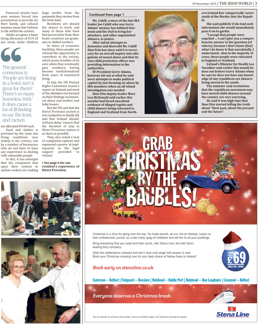 Irish World Preview Pages