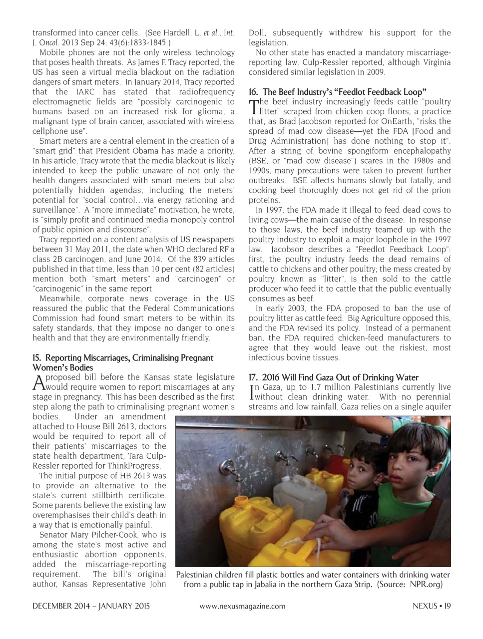 Nexus Magazine Preview Pages