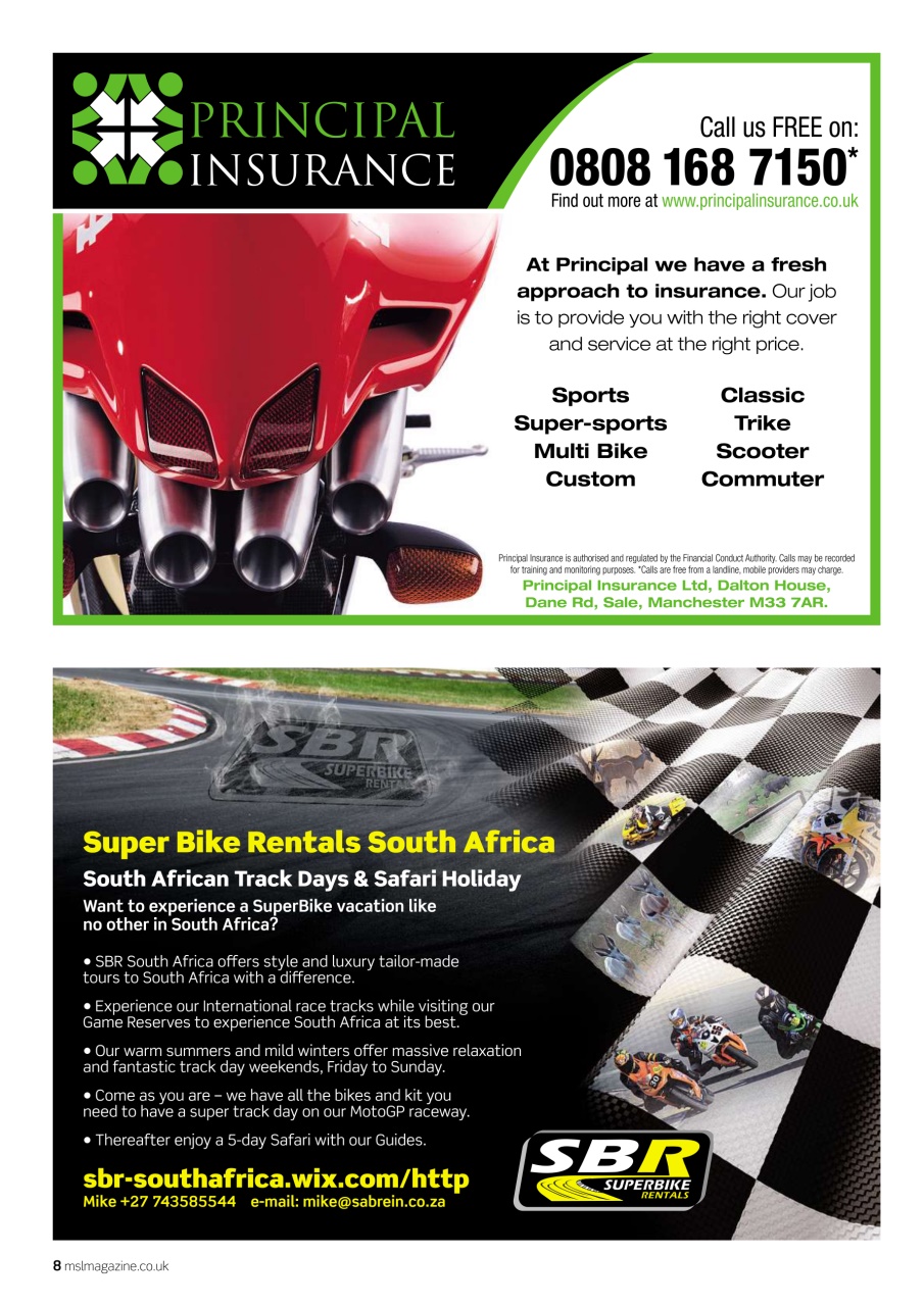 Motorcycle Sport & Leisure Preview Pages