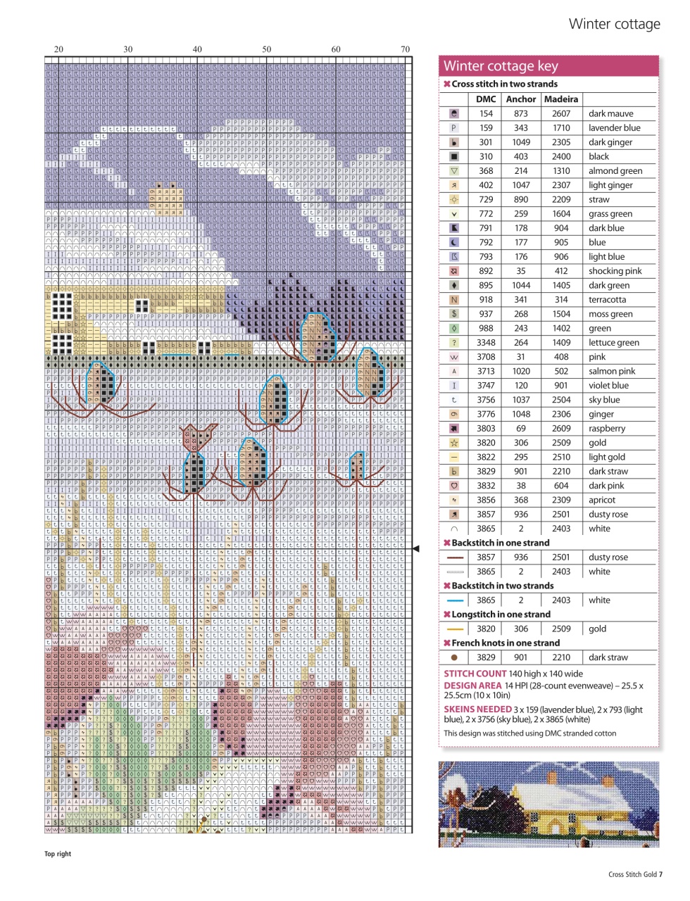 Cross Stitch Gold Preview Pages