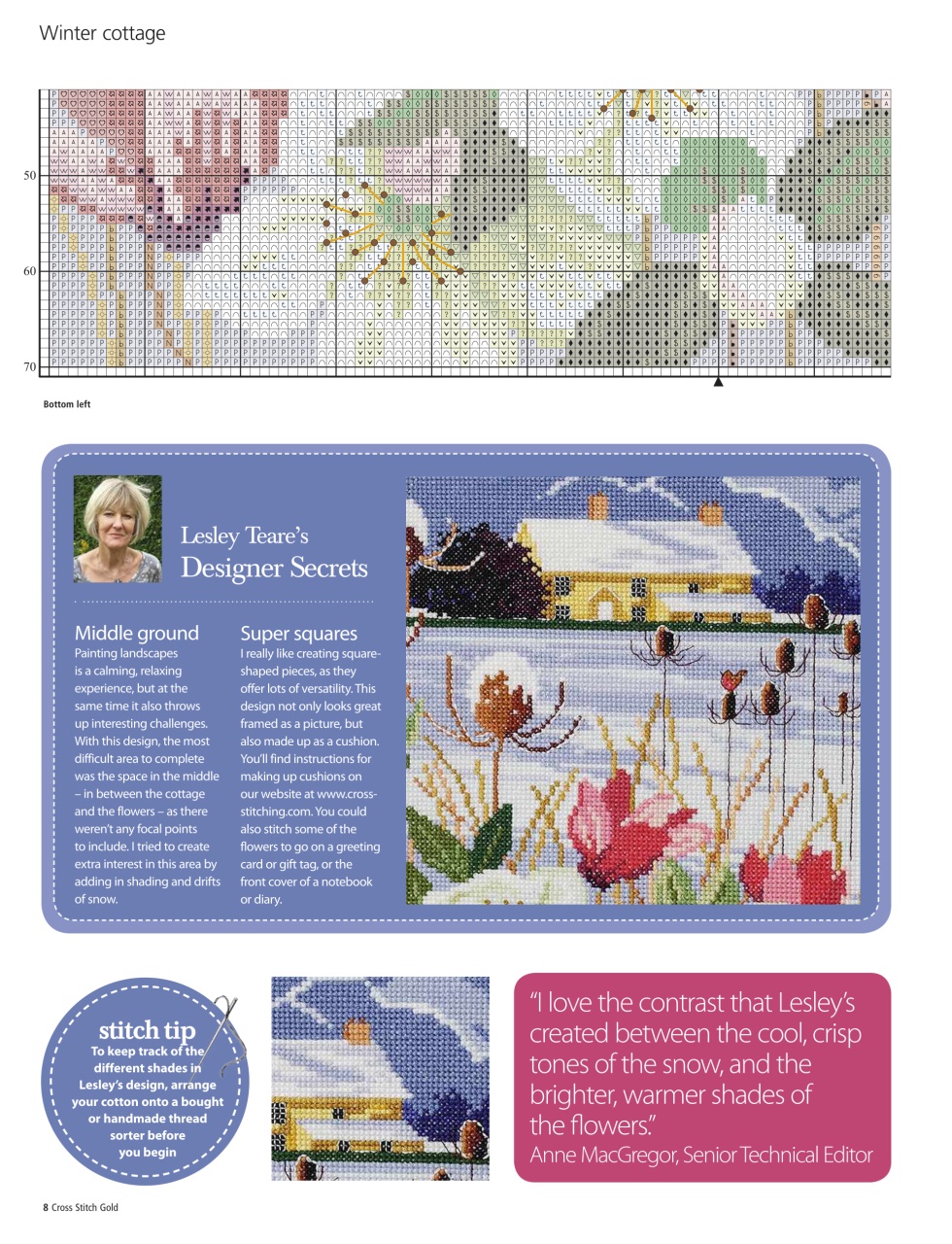 Cross Stitch Gold Preview Pages