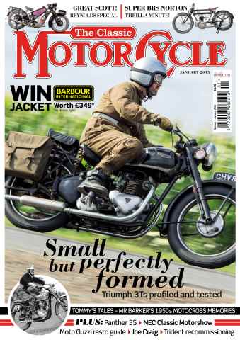 The Classic MotorCycle issue January 2015