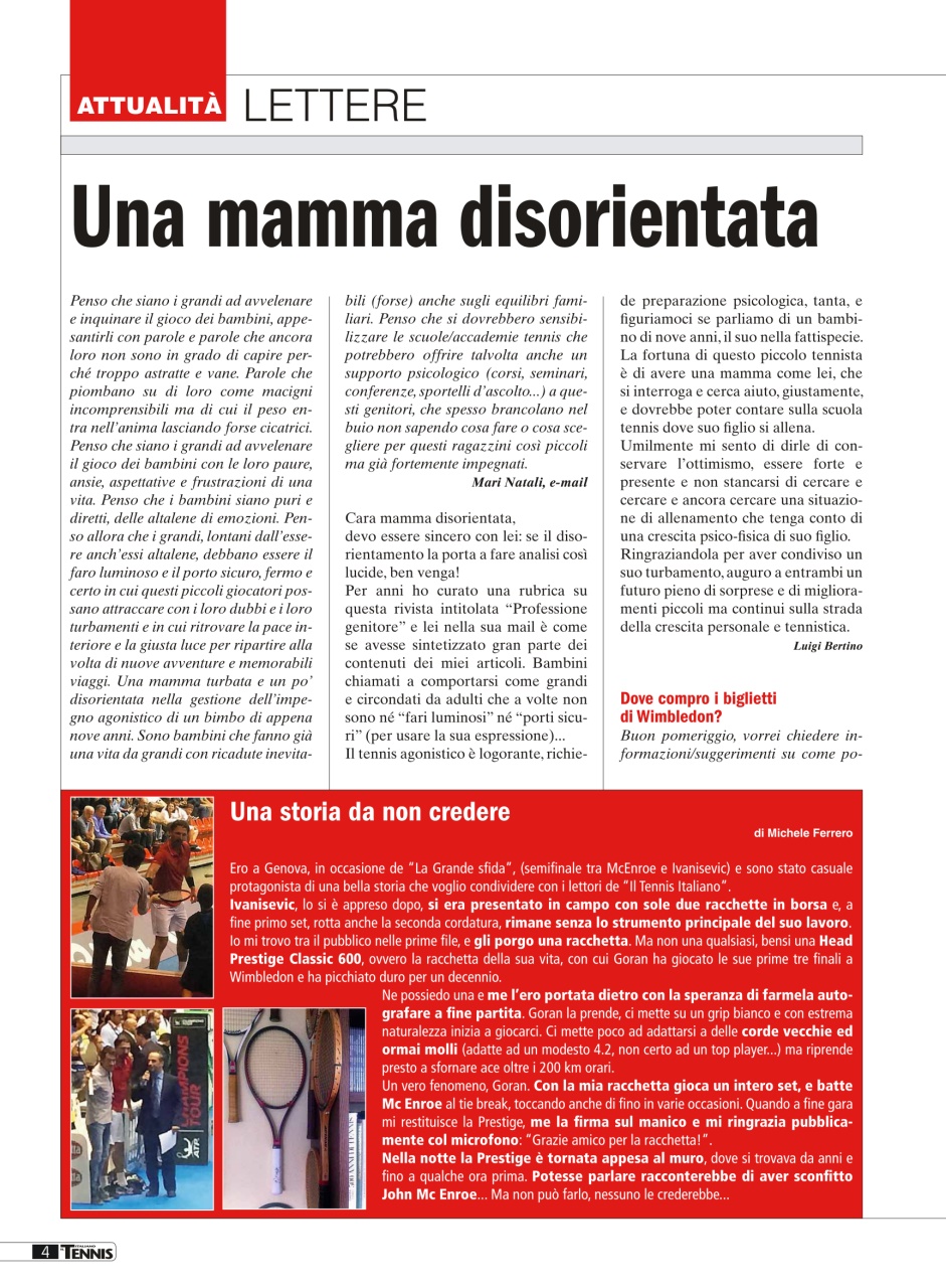 Il Tennis Italiano Preview Pages
