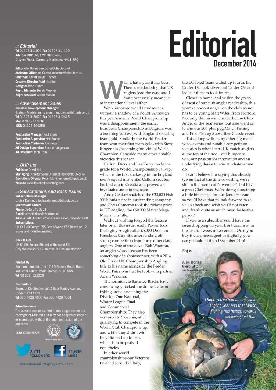 Match Fishing Preview Pages