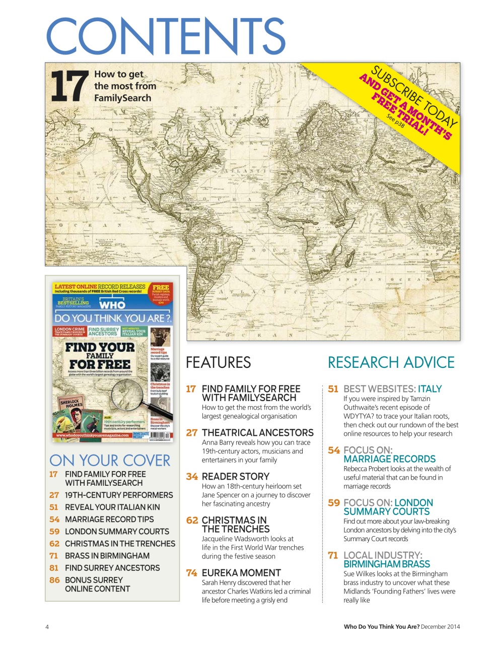 Who Do You Think You Are? Preview Pages