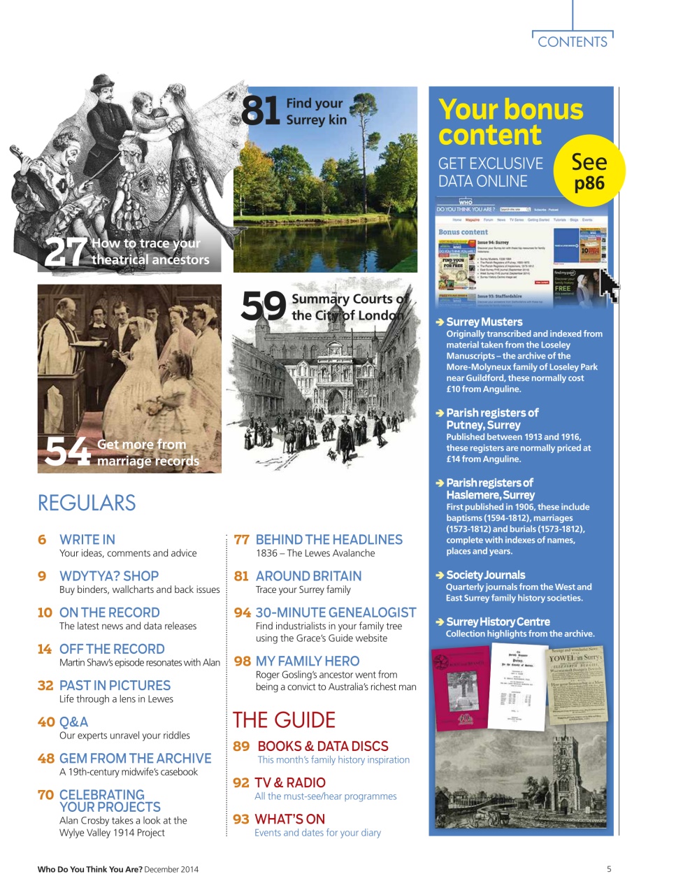 Who Do You Think You Are? Preview Pages