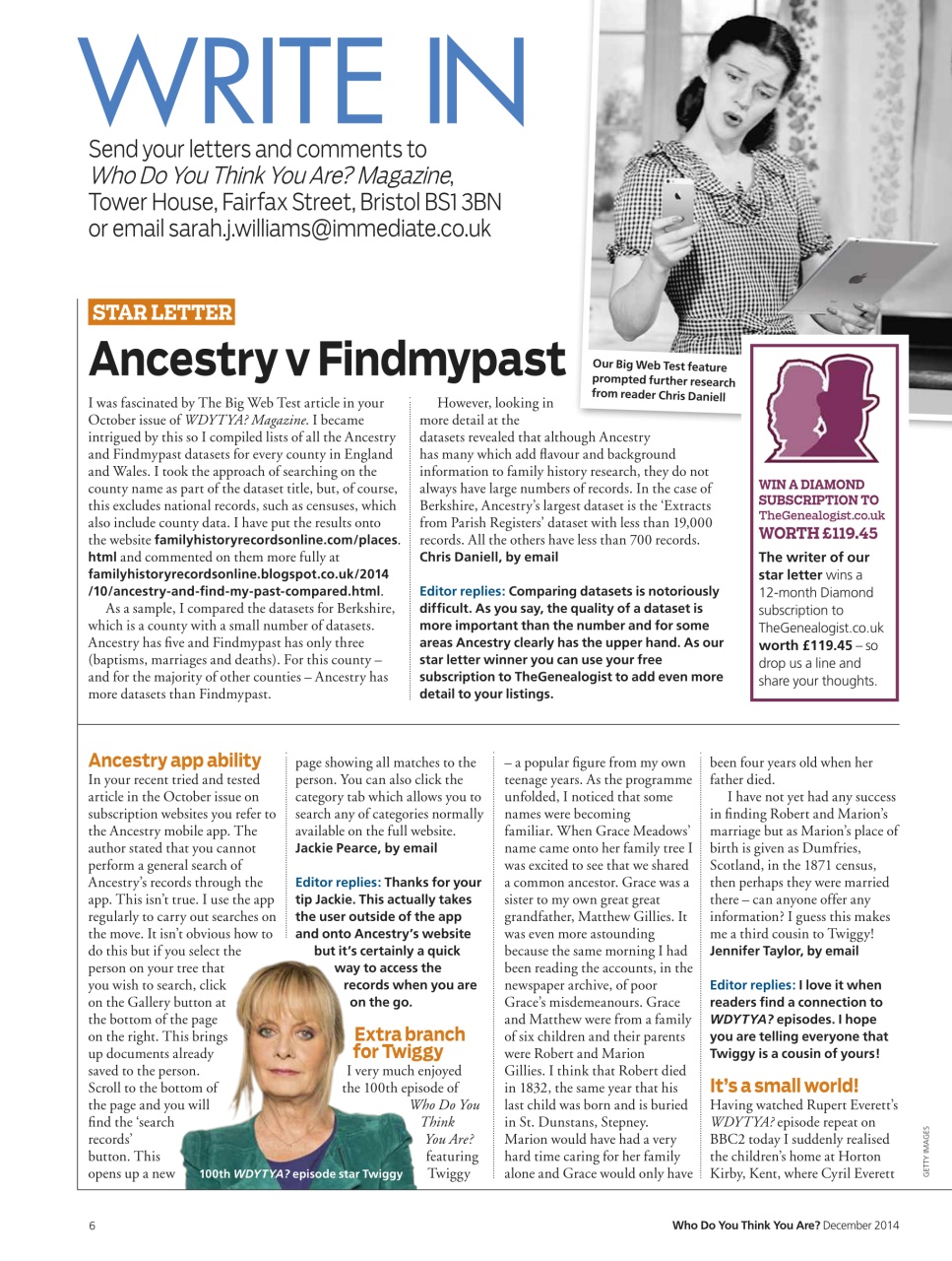 Who Do You Think You Are? Preview Pages