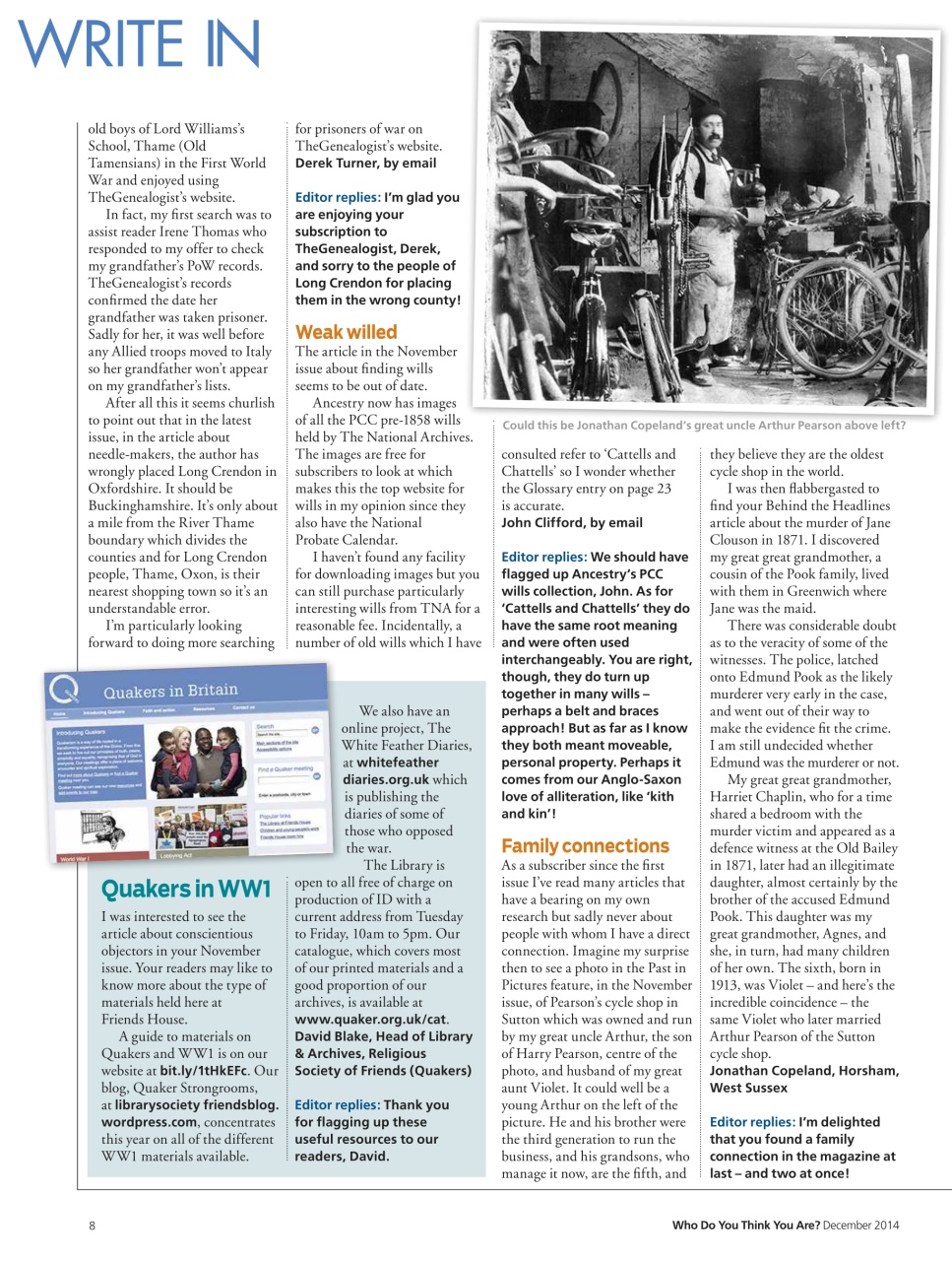 Who Do You Think You Are? Preview Pages