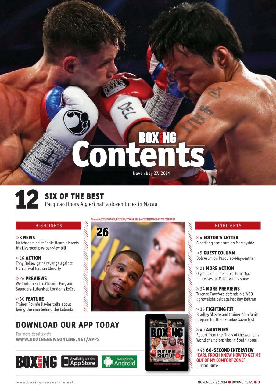 Boxing News Preview Pages