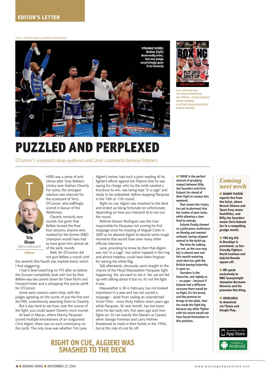 Boxing News Preview Pages