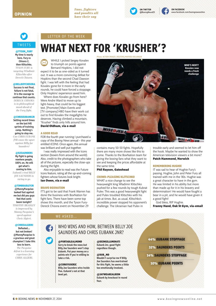 Boxing News Preview Pages