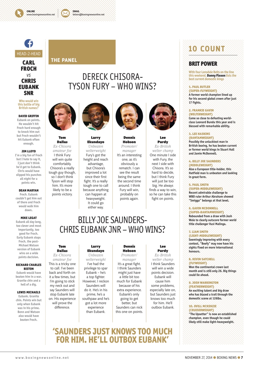Boxing News Preview Pages