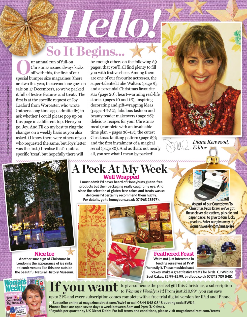 Woman's Weekly Preview Pages