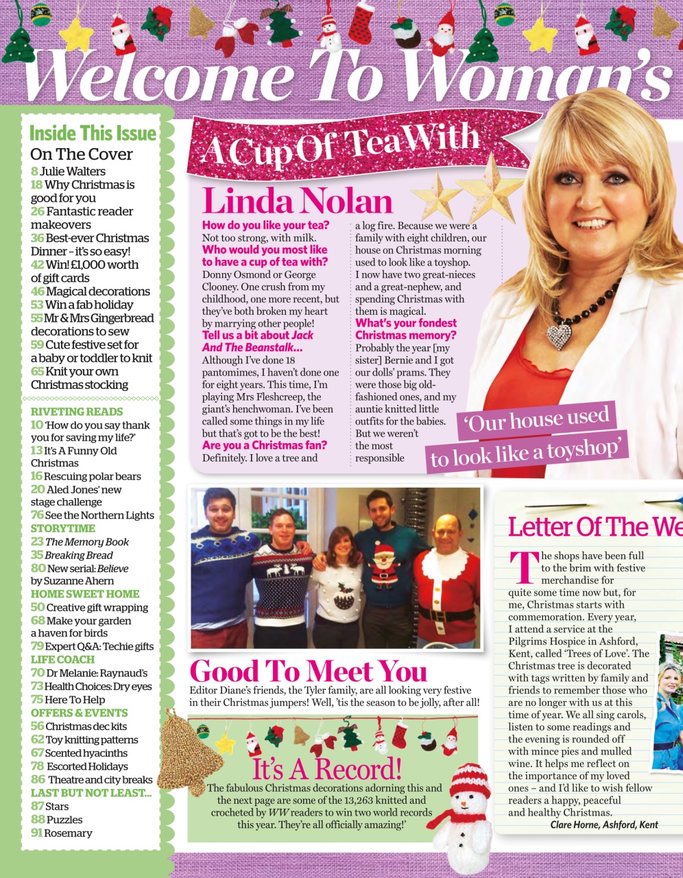 Woman's Weekly Preview Pages