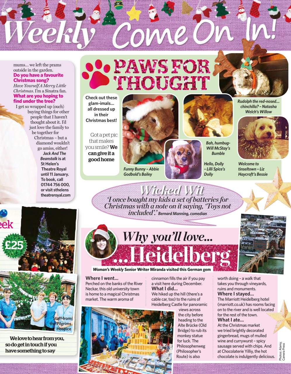 Woman's Weekly Preview Pages