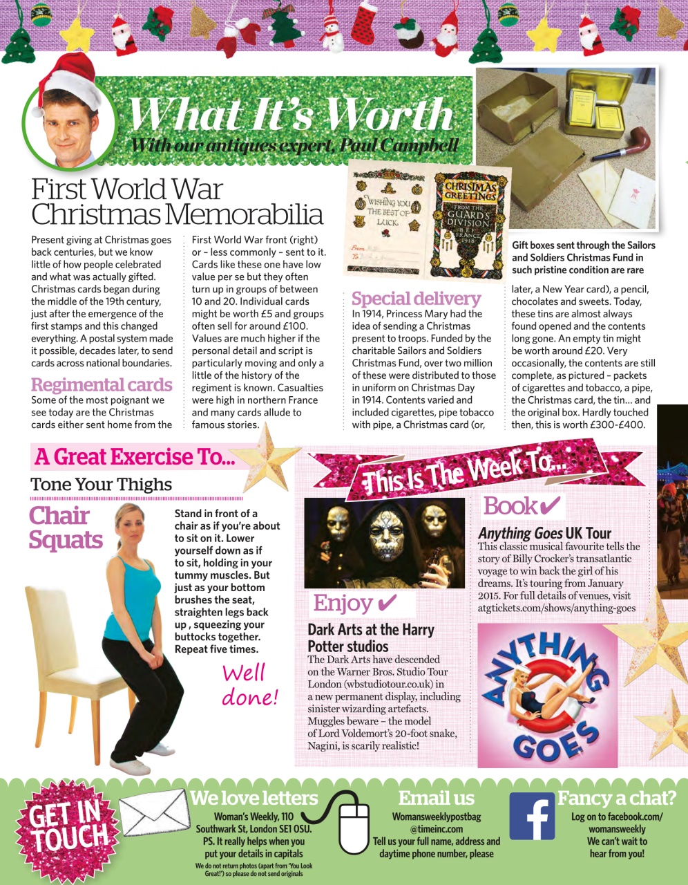 Woman's Weekly Preview Pages