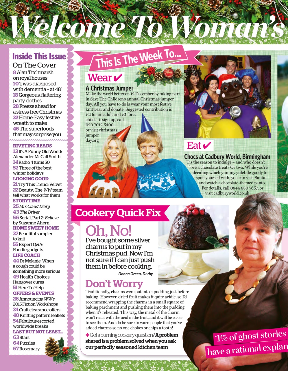 Woman's Weekly Preview Pages