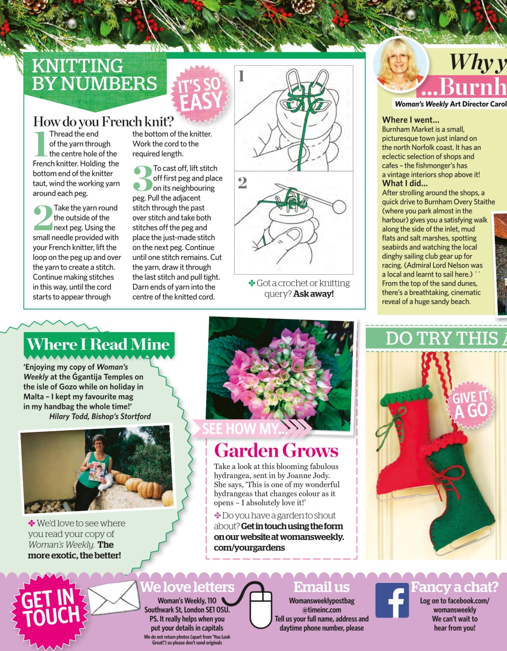 Woman's Weekly Preview Pages