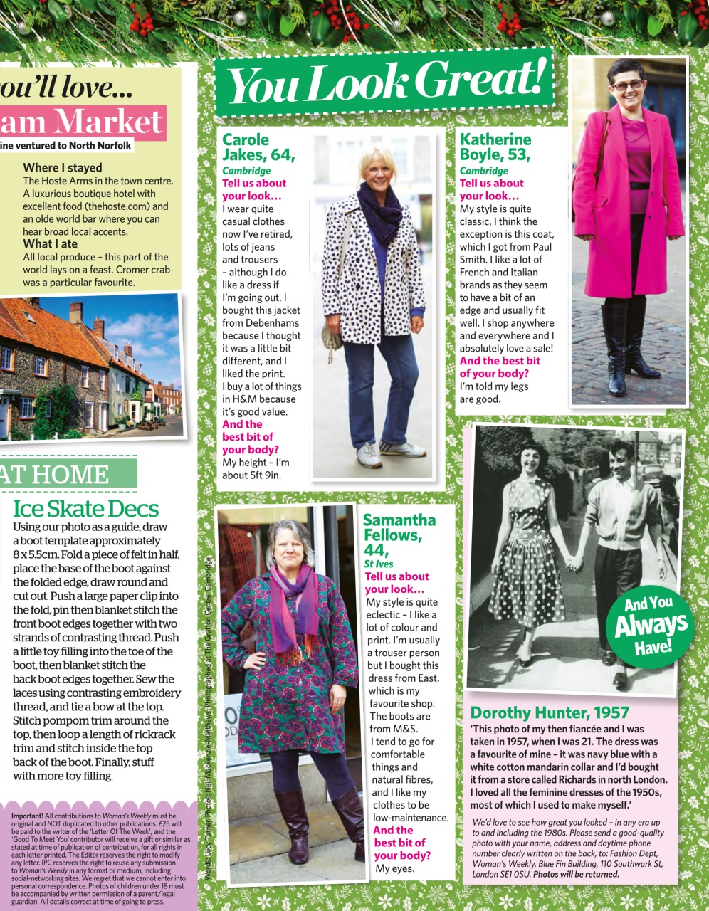Woman's Weekly Preview Pages
