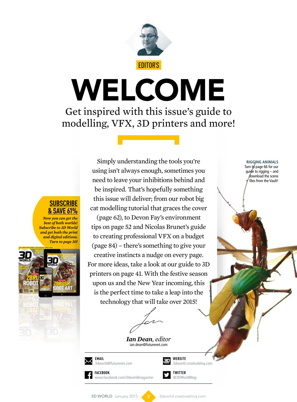 3D World Preview Pages