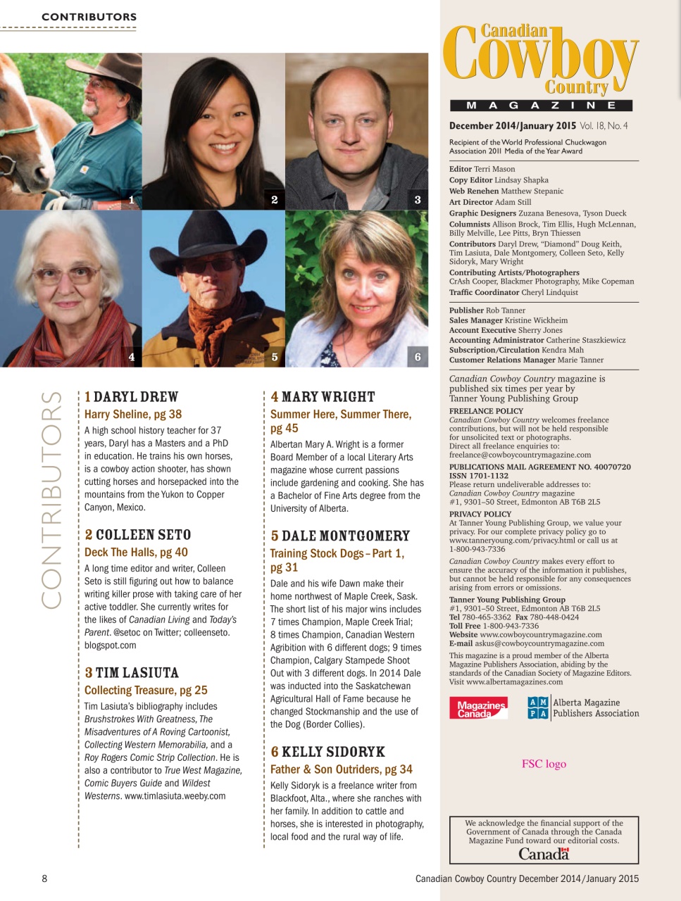 Canadian Cowboy Country Preview Pages