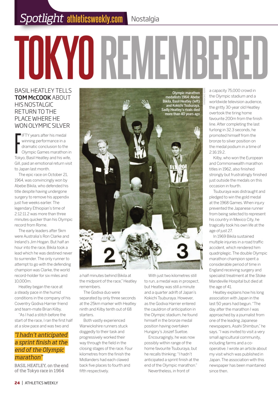 AW – Athletics Weekly Magazine Preview Pages