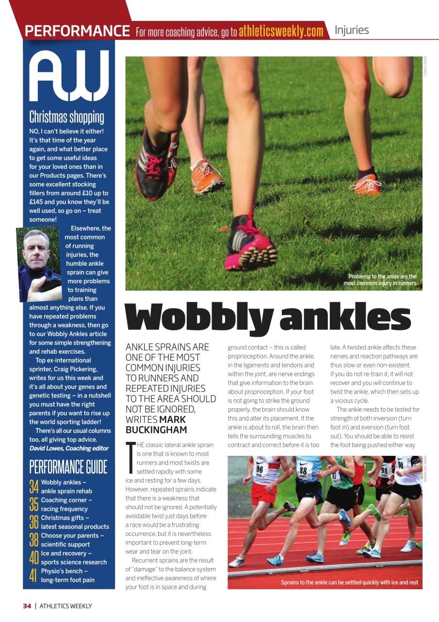 AW – Athletics Weekly Magazine Preview Pages