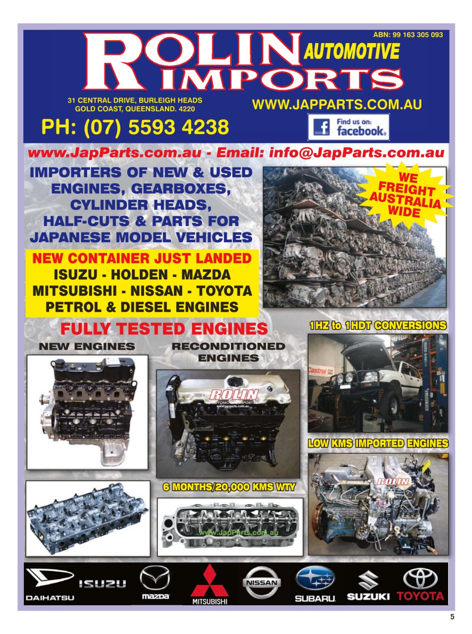 JUST 4X4S Preview Pages