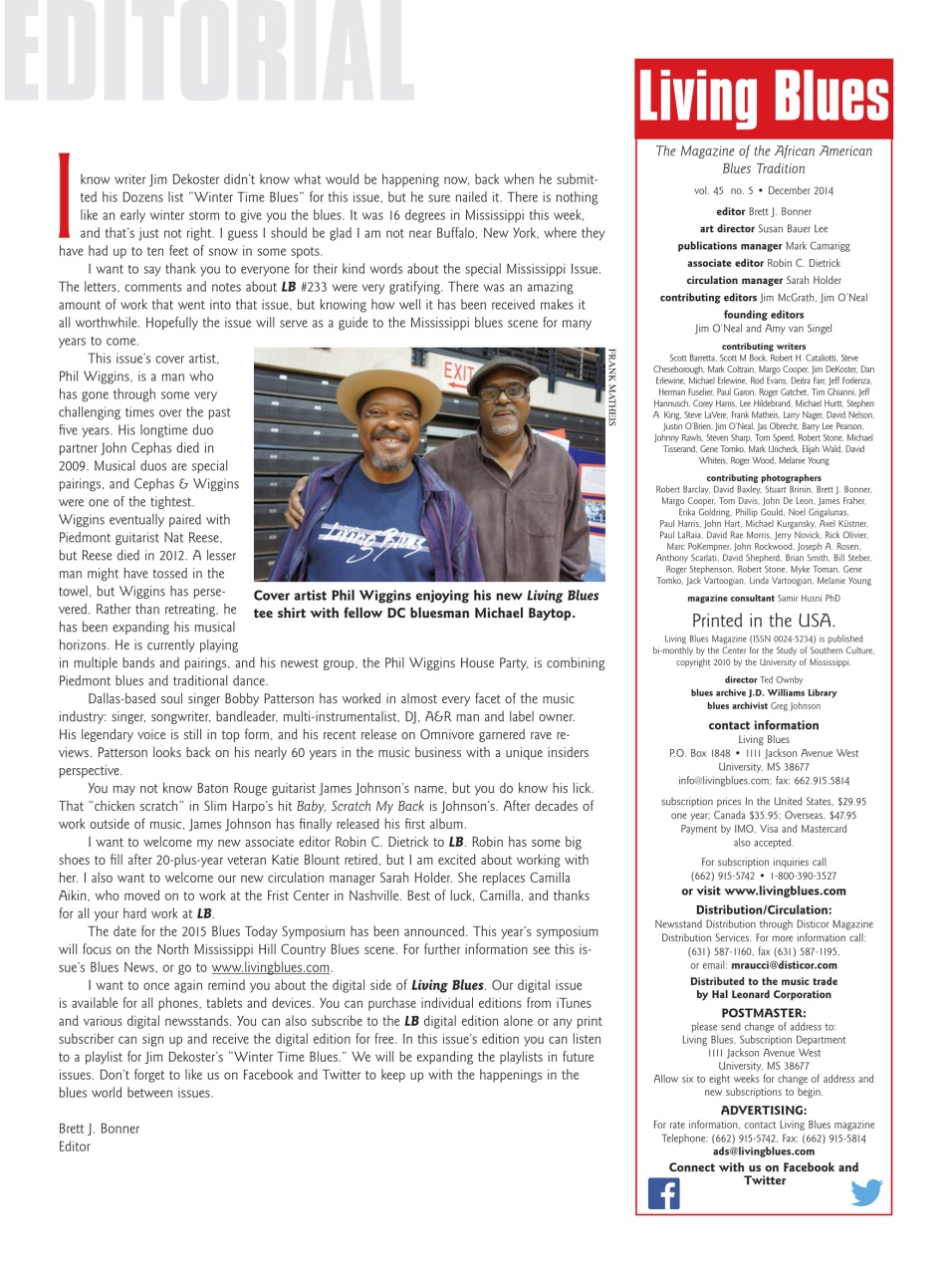 Living Blues Preview Pages