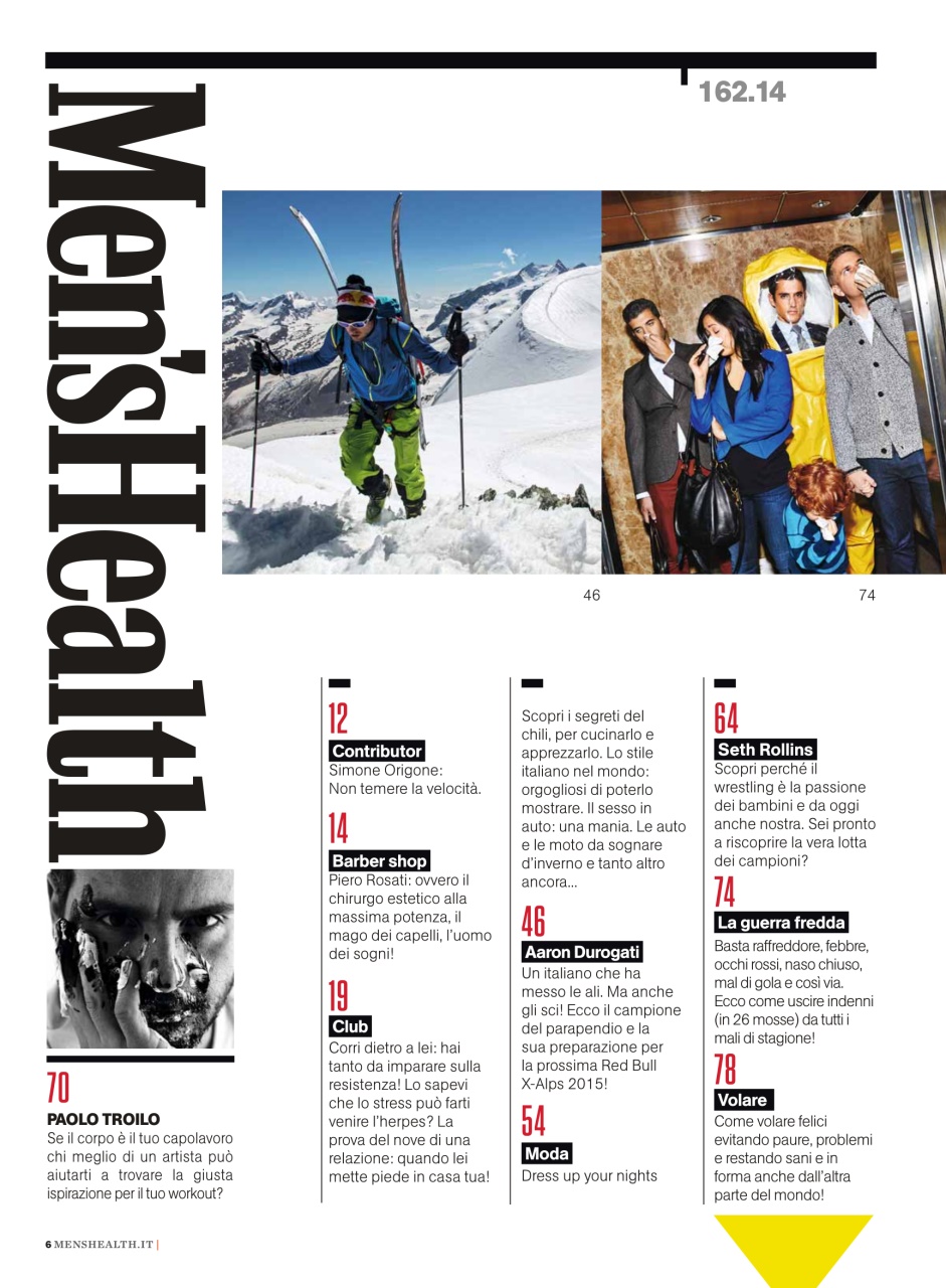 Men's Health Italia Preview Pages