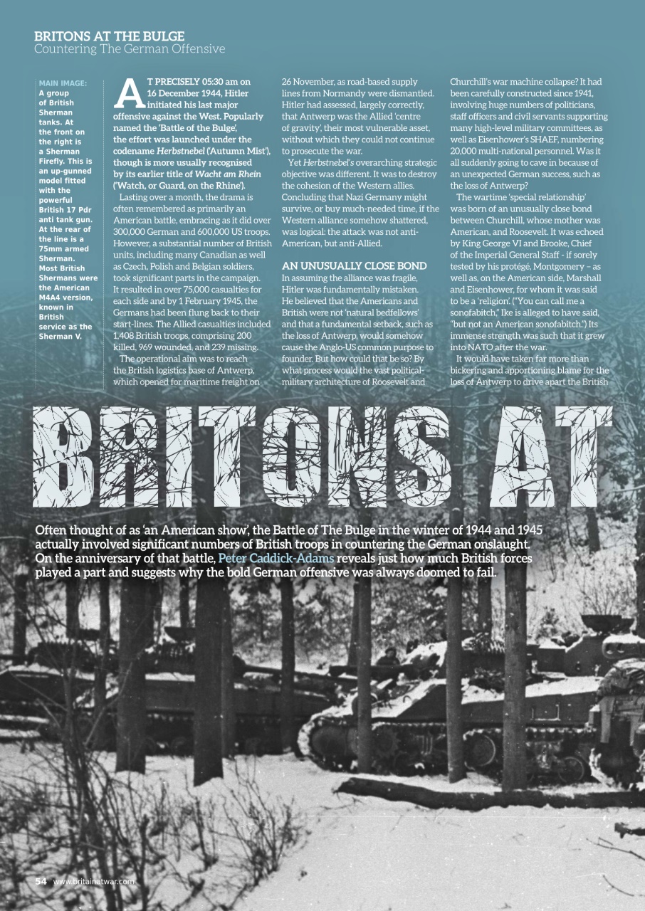 Britain at War Magazine Preview Pages