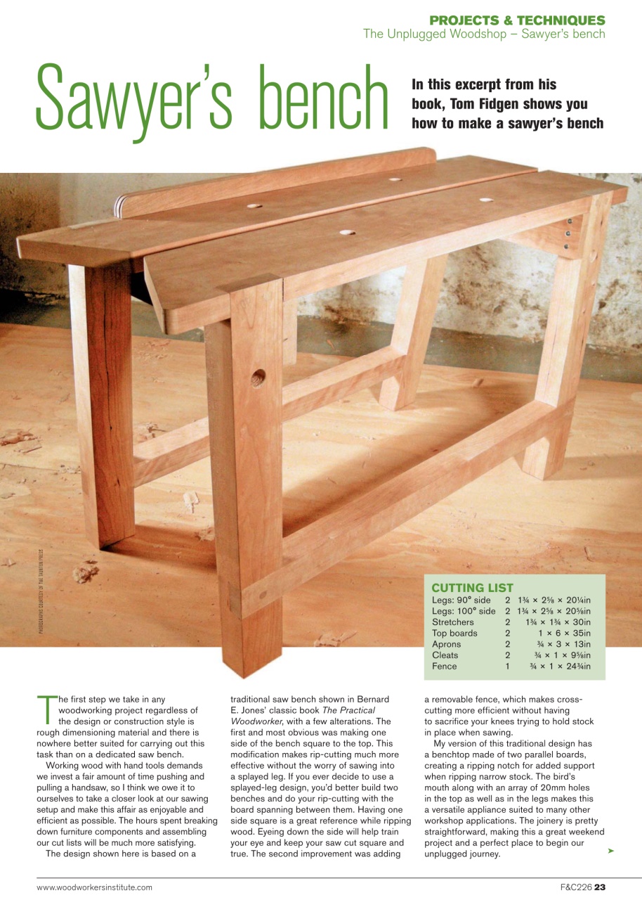 Furniture & Cabinetmaking Preview Pages